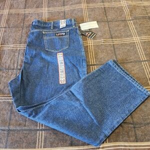 Cinch WRX FR Flame Resistant White Label Blue Denim Work Jeans Mens Sz 44x30 NWT
